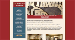 Desktop Screenshot of leominstermuseum.org.uk